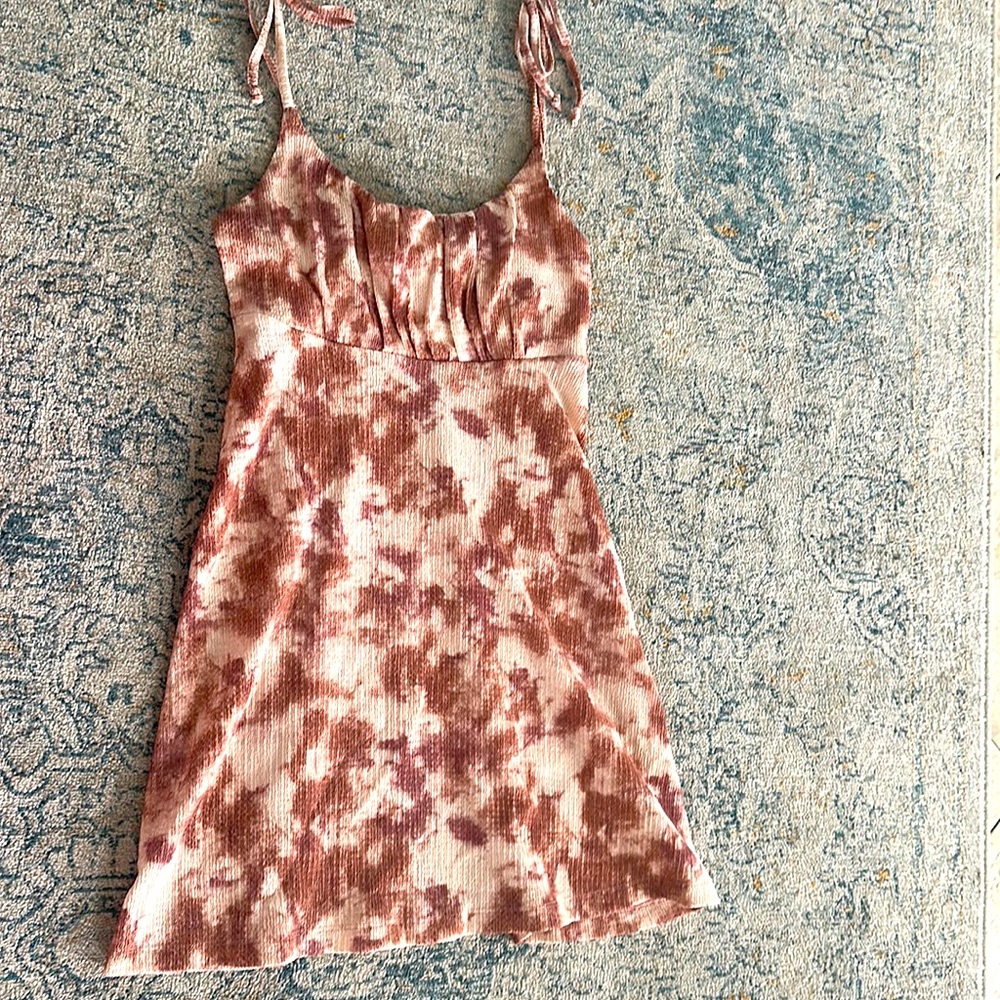Tie dye top shop dress